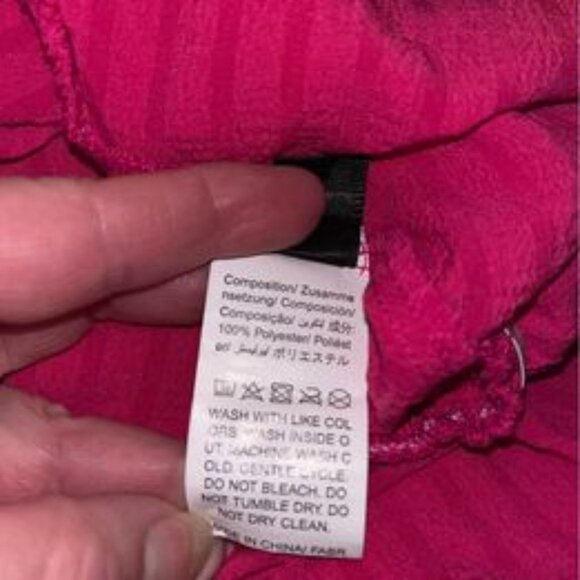 Pink Tie Shoulder Frill Trim Top, size 12 - Picture 7 of 7